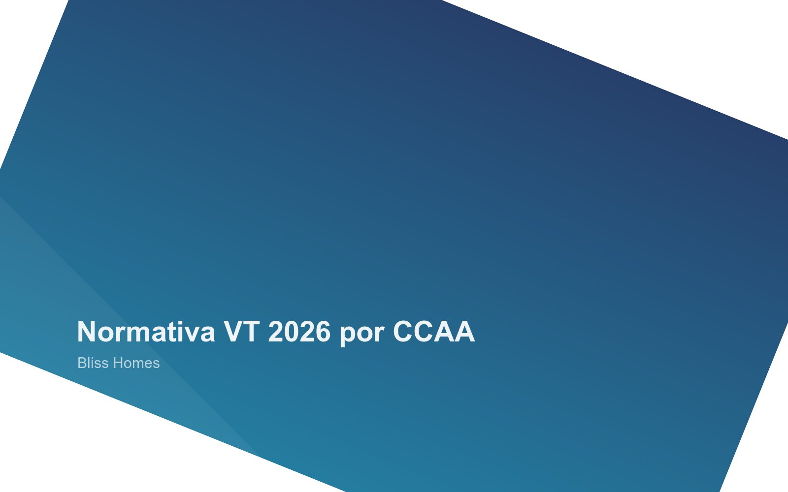 Mapa de la normativa del alquiler turístico en España en 2026 por comunidad autónoma